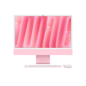 Apple iMac MWV43B/A M4 Chip 16GB RAM 256GB SSD 24" 4.5K Retina MacOS All In One PC - Pink