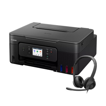 Canon PIXMA G3590 2.7" LCD 3-in-1 Refillable MegaTank Wi-Fi Inkjet Printer