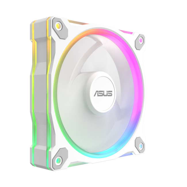ASUS Prime MR120 ARGB 120mm PC Fan - White