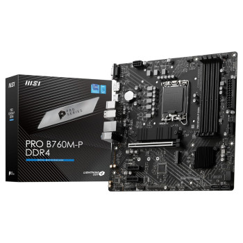 MSI PRO B760M-P DDR4 Micro-ATX Intel Socket 1700 Motherboard