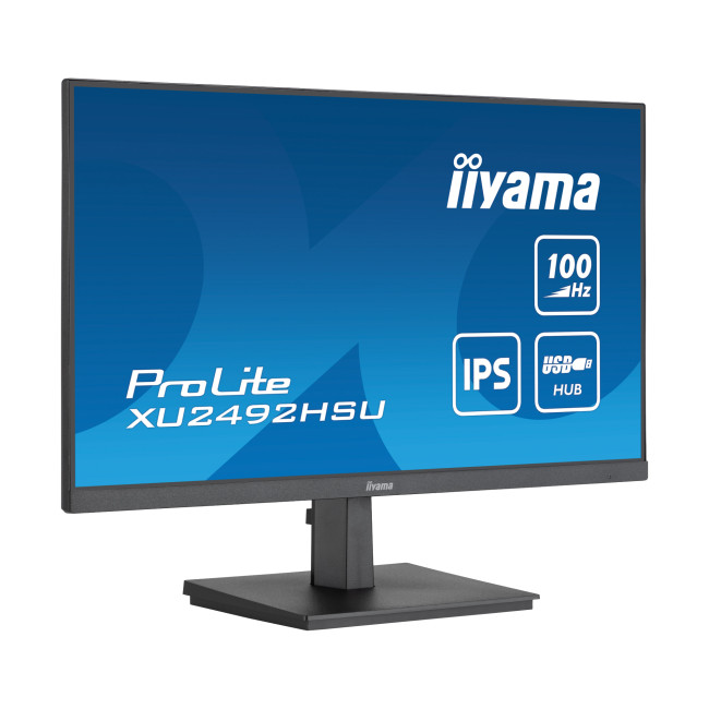 iiyama Prolite XU2492HSU-B6 24" IPS Full HD 100Hz 0.4ms Freesync Monitor with Speakers