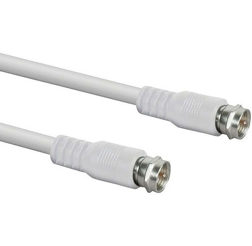 THOMSON kct5502 1.5 meter Nickel Plated Coaxial Cable, F Connector, Gender Male