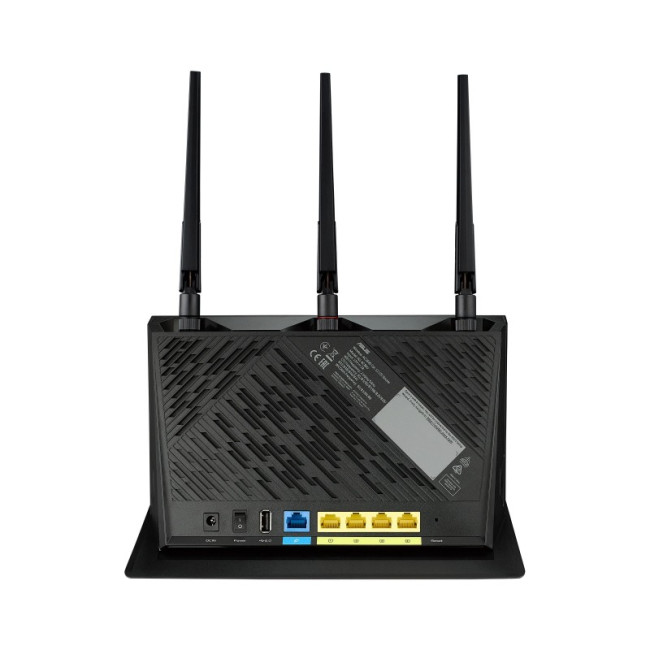 ASUS 4G-AC86U Wireless Router Gigabit Ethernet Dual-band (2.4 GHz / 5 GHz) 3G Black - 90IG05R0-BM9100