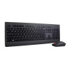 Lenovo Professional Wireless Keyboard and Mouse QWERTY UK English Layout - Black