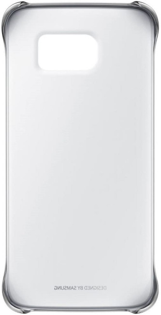 Samsung EF-QG925BSEGWW Clear Cover Back Cover for Samsung Galaxy S6 Edge silver