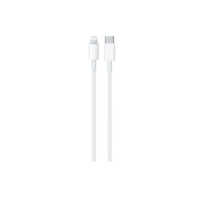 Apple MUQ93ZM/A USB-C to Lightning Cable 1M 24-pin for Syncing & Charging White