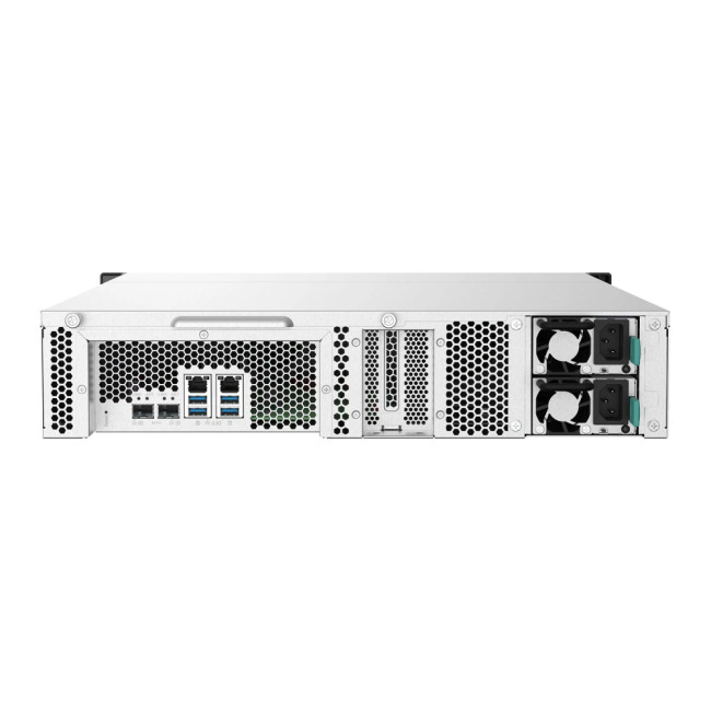 QNAP TS-832PXU-RP 4GB RAM 8 Bay Rackmount NAS Enclosure - Silver