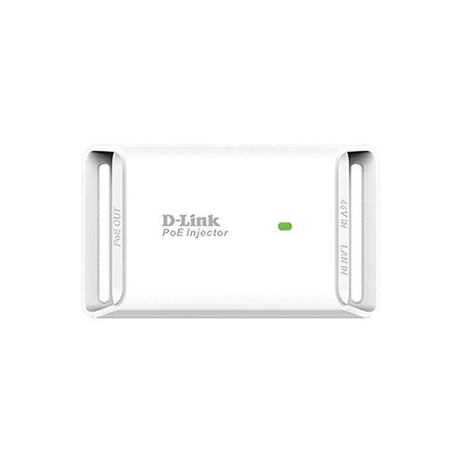 D-Link DPE-101GI Gigabit PoE Injector IEEE 802.3af RJ-45 In/Out 19.2W