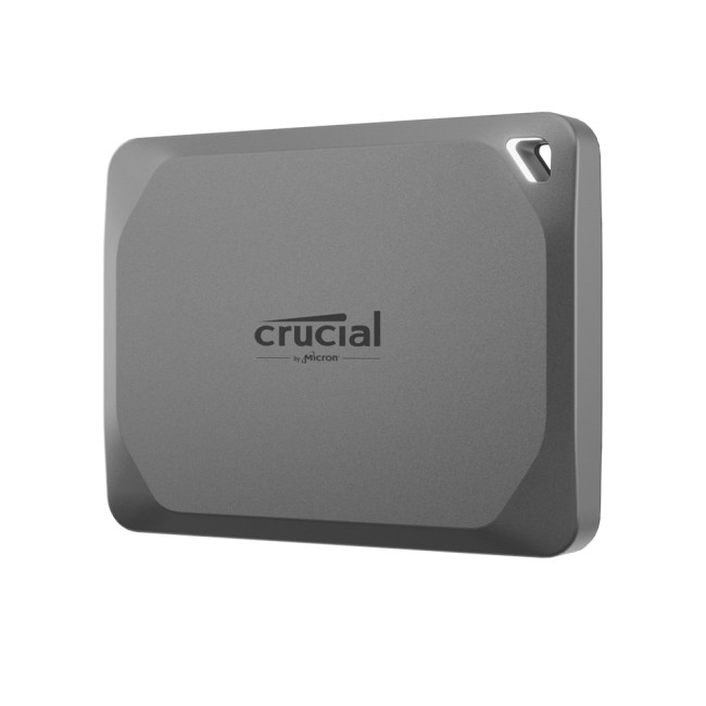 Crucial X9 Pro 2TB External USB 3.2 Gen2 Type-C Portable SSD Support Multiple OS - Grey