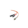 Belkin Fiber Optic Cable 10Gb Multimode LC / SC Duplex Connectors, 50/125 - 30m
