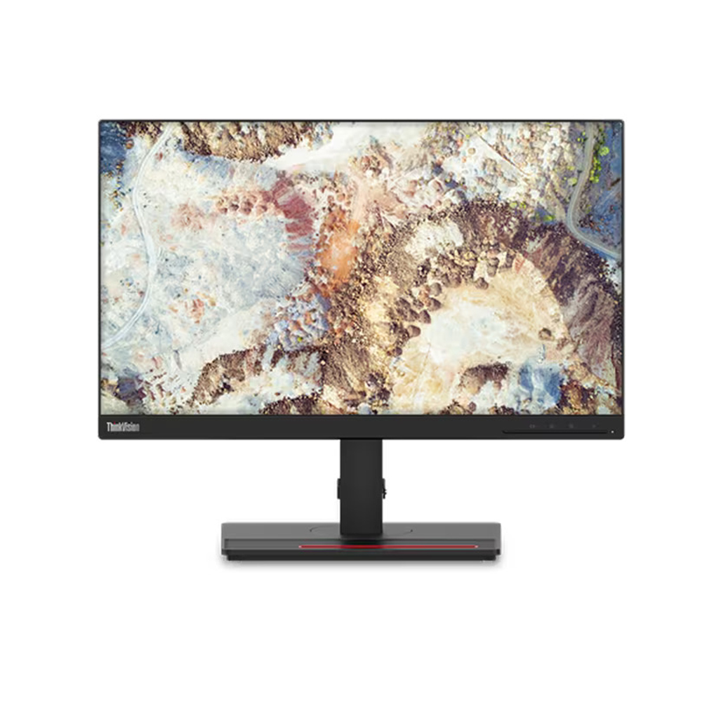 Lenovo Raven Black Refurbished Thinkvision T22i-20 21.5" 1920 X 1080 Full Hd Ips Led Flat Monitor Size 21