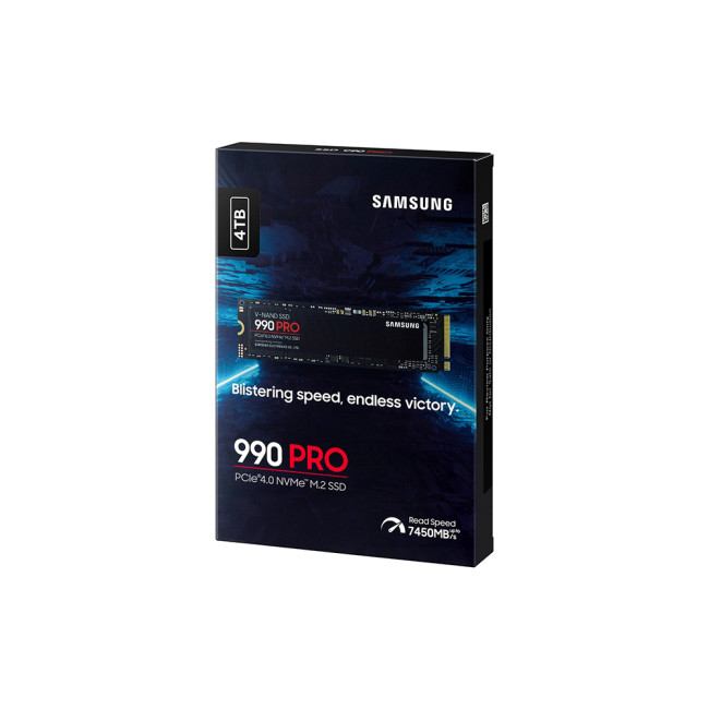 Samsung 990 Pro M.2 4TB PCI Express 4.0 V-NAND TLC NVMe Solid State Drive (SSD)