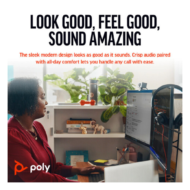 Poly Blackwire 3320 Stereo USB-C Headset