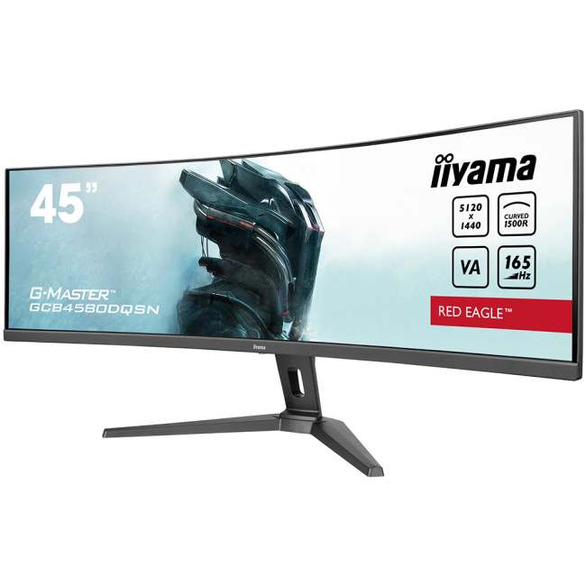 iiyama GCB4580DQSN-B1 45" 5120 x 1440 Dual QHD VA 165 Hz 0.8 ms Curved Gaming Monitor