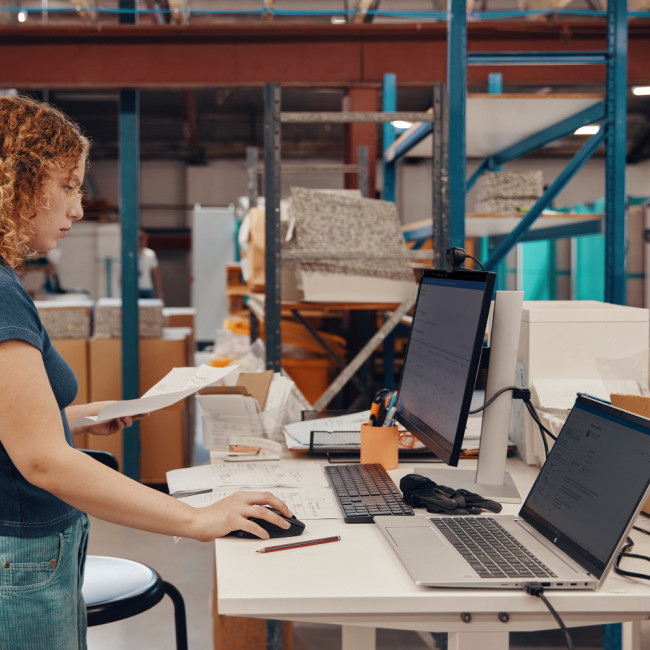 HP ProBook 455 G10 AMD Ryzen 5 7530U 8GB RAM 256GB SSD 15.6" Windows 11 Pro Laptop