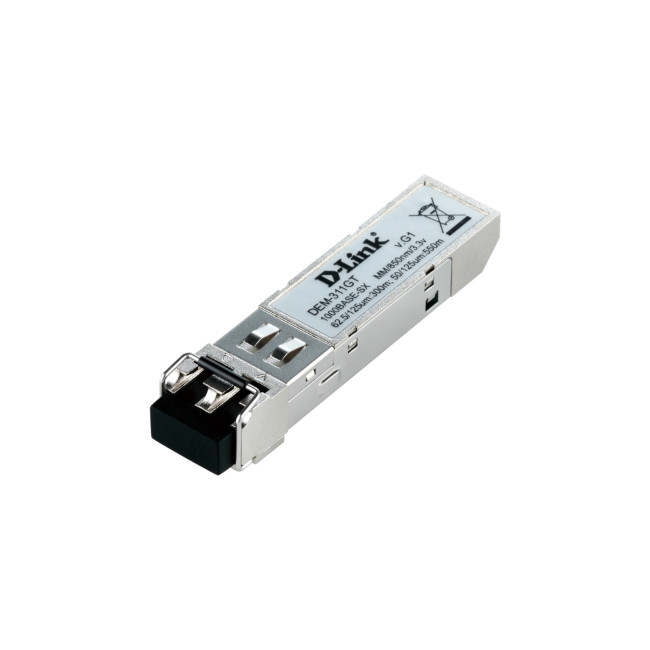 D-Link DEM-311GT/10 SFP Transceiver 1000BASE-SX MMF LC up to 550m