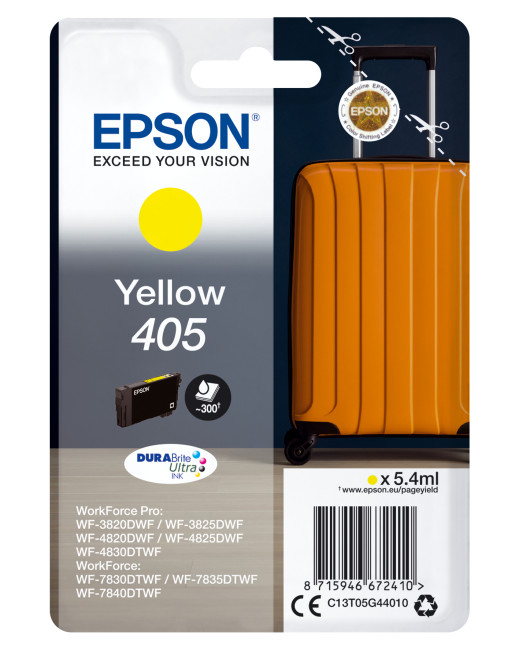 Epson 405 DURABrite Ultra Ink ink cartridge 1 pc(s) Original Yellow