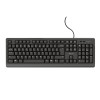 Trust TK-150 Universal USB QWERTY UK English Keyboard - Black