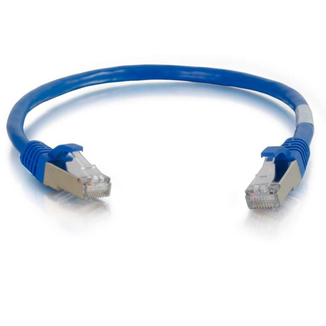 C2G 83770 1m Cat5e Cable Shielded Design Networking cable - Blue
