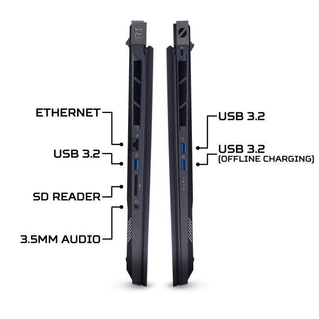 Acer Predator Helios 18 AI Intel Core Ultra 9 275HX 32GB RAM 1TB SSD RTX 5080 18" Windows 11 Home Gaming Laptop