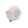 GAMDIAS AURA GL240 V2 White 240mm RGB All-in-One Liquid Cooler