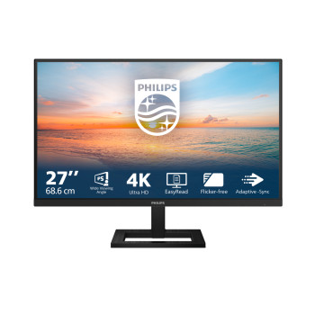 Philips 27E1N1900AE 27" IPS UHD 4K USB-C Height Adjustable Monitor with Speakers