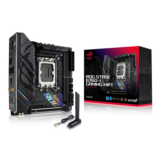 ASUS ROG Strix B760-I Gaming WiFi Intel B760 LGA 1700 Mini ITX Motherboard