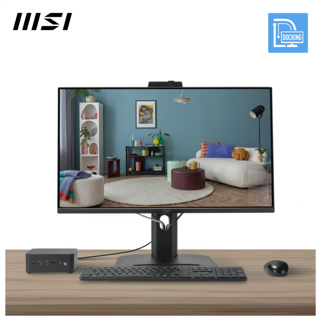 MSI PRO MP275QPDG 27" IPS QHD 100Hz USB-C Height Adjustable Monitor with Speakers