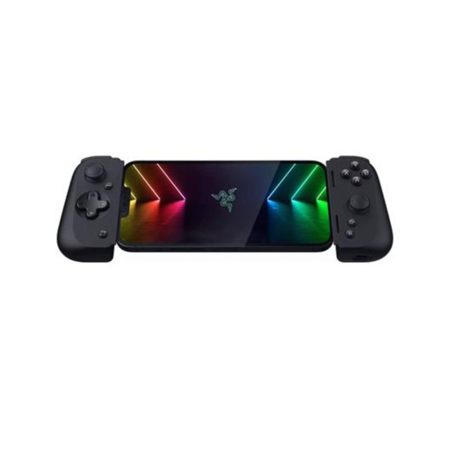 Refurbished Razer Kishi V2 Universal Mobile Gaming Controller for iPhone Black - RZ06-04190100