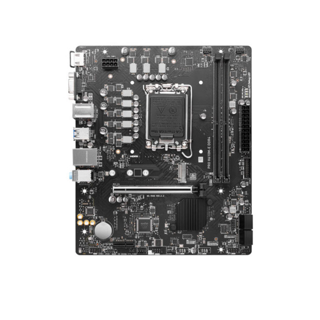 MSI PRO H610M-E DDR4 LGA 1700 DDR4 microATX Motherboard