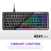 NZXT Function Elite MiniTKL Magnetic Switches Wired RGB Gaming Keyboard - Black