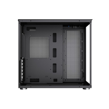 GameMax Infinity ATX RGB Tempered Glass Mid Tower Gaming PC Case - Black