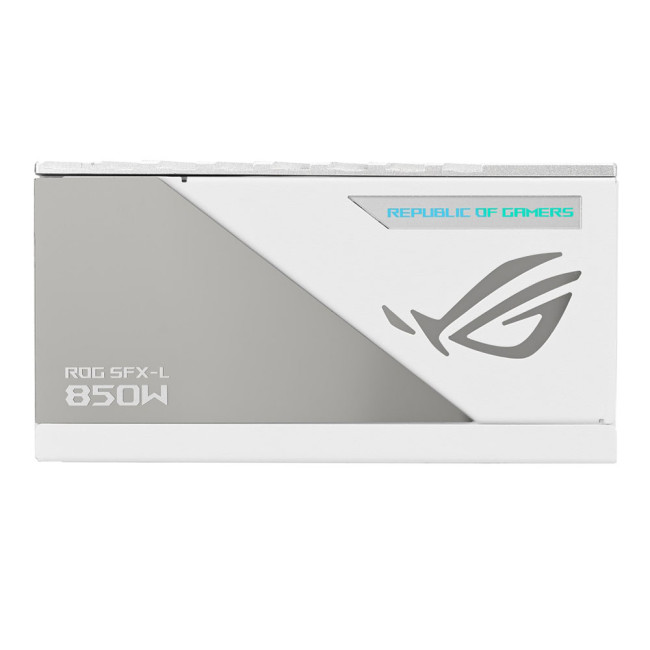 ASUS ROG Loki SFX-L 850W Platinum White Power Supply Unit 24-Pin ATX Aura Sync RGB Lighting PCIe 5.0 - 90YE00N2-B0NA00