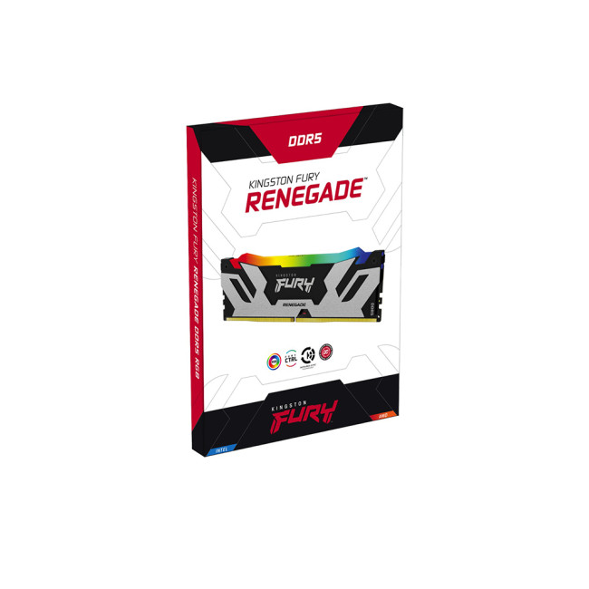 Kingston Technology FURY Renegade RGB 16 GB (1 x 16 GB) DDR5 6400 MHz Desktop RAM