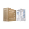 ASUS A31 PLUS TG ARGB Tempared Glass Mid Tower Gaming PC Case - White