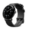 Google Pixel Watch 3 Crafted Leather Band Large fits 175-215mm Wrists Size 45mm - Obsidian