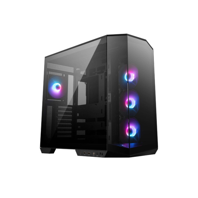 MSI MAG PANO 100R PZ Mid Tower Tempered Glass ATX Gaming PC Case - Black