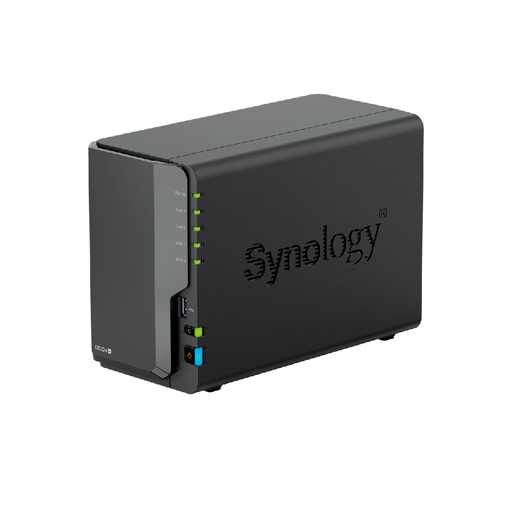 Synology DS224+ 2-Bay NAS Enclosure (2GB RAM) - 4TB HDD
