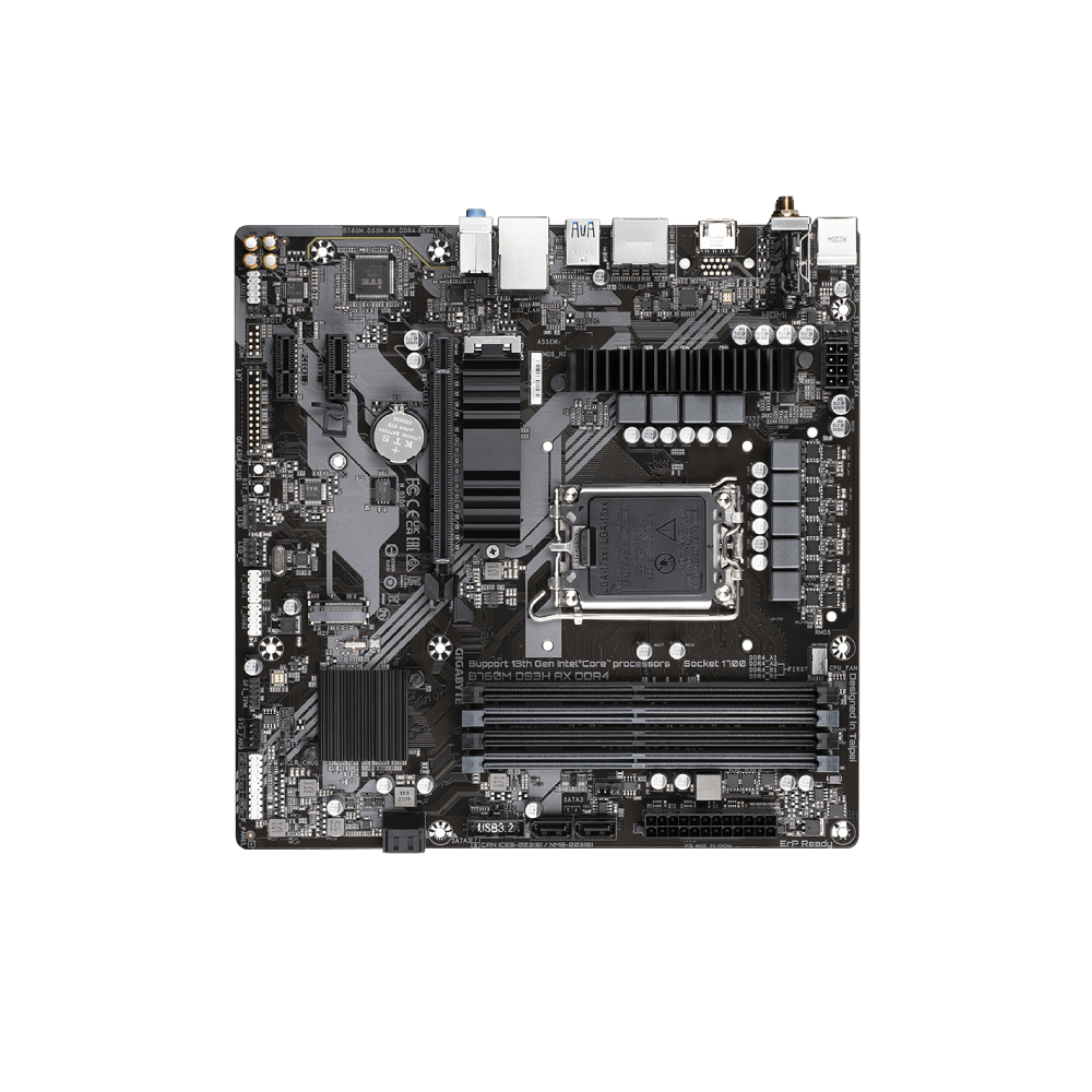 Gigabyte B760M DS3H AX DDR4 B760M Micro ATX Motherboard