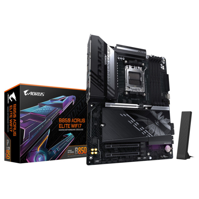GIGABYTE B850 AORUS ELITE WIFI7 DDR5 ATX AM5 Motherboard
