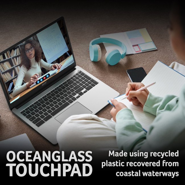 Acer Chromebook 315 CB315-4HT NX.KBAEK.001 Intel Celeron N4500 8GB RAM 128GB eMMC 15.6" Full HD Touchscreen ChromeOS Laptop