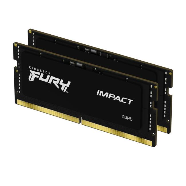 Kingston FURY Impact KF556S40IBK2-64 64GB (2 x 32GB) 5600 MHz DDR5 Laptop RAM