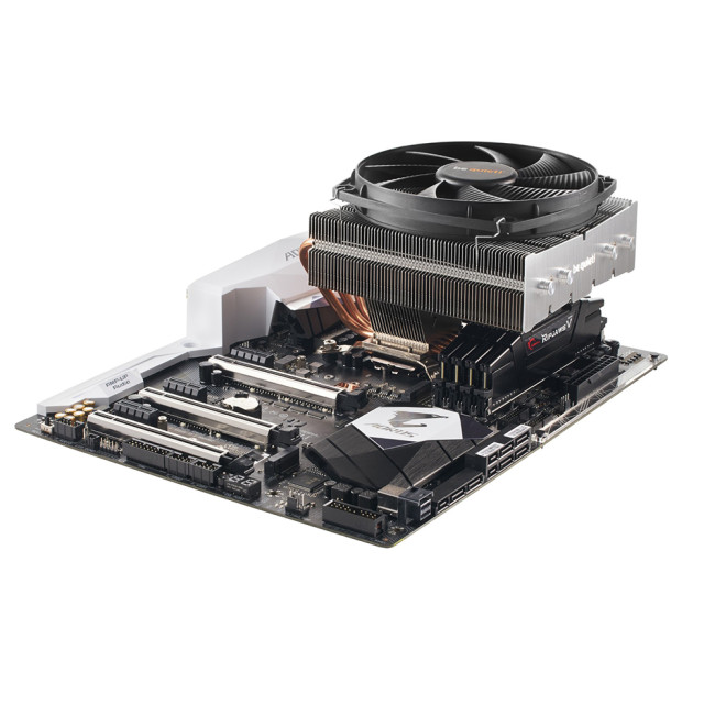 be quiet! Shadow Rock TF 2 Processor Cooler 13.5 cm Black, Copper, Silver