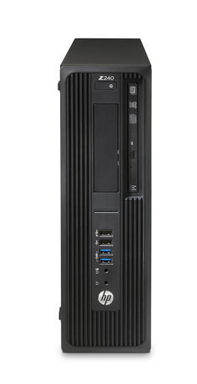 HP Workstation Z240 SFF Desktop PC, Intel Xeon E3-1245v5, 16GB RAM, 256GB SSD