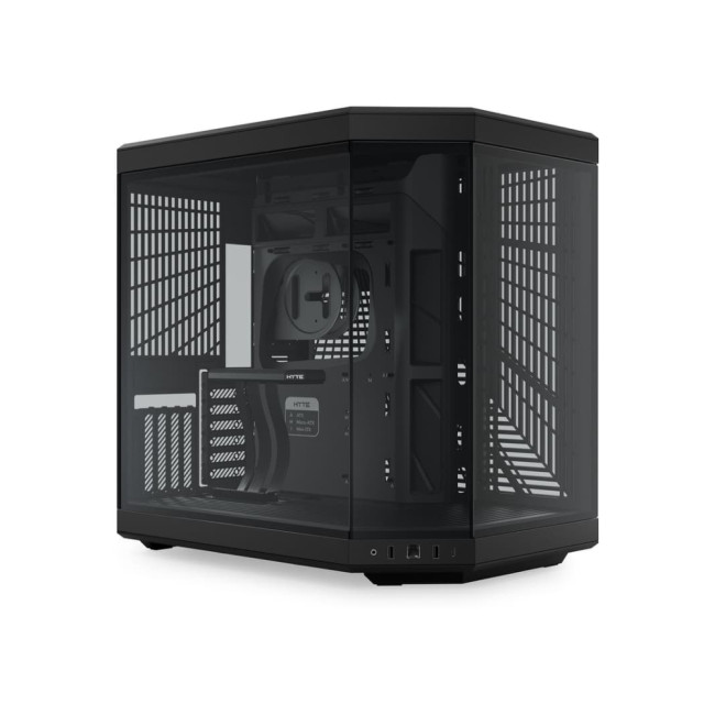 HYTE Y70 Panoramic Tempered Glass Mid-Tower ATX PC Case - Black