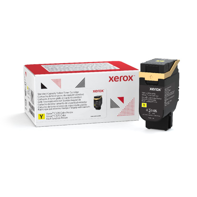 Xerox Yellow Standard Capacity 1800 Pages Toner Cartridge for Xerox C320/C325