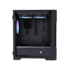 1st Player Trilobite T3 Tempared Glass Micro ATX PC Case - Black