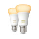 Philips Hue White ambience 2-pack E27 Bulb away from home control vi Hur Bridge