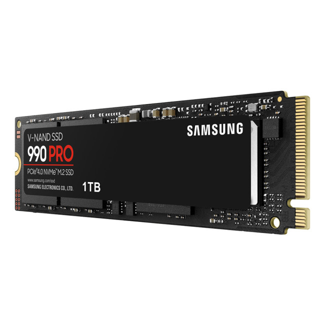 Samsung 990 PRO M.2 1TB PCI Express 4.0 V-NAND MLC NVMe Solid State Drive (SSD)