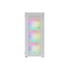 Gamdias AURA GC2 ELITE Tempered Glass Mid Tower Gaming PC Case - White